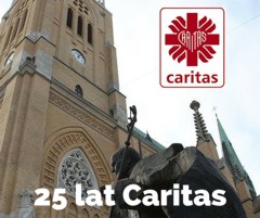 25 lat Caritas - zaproszenie do katedry