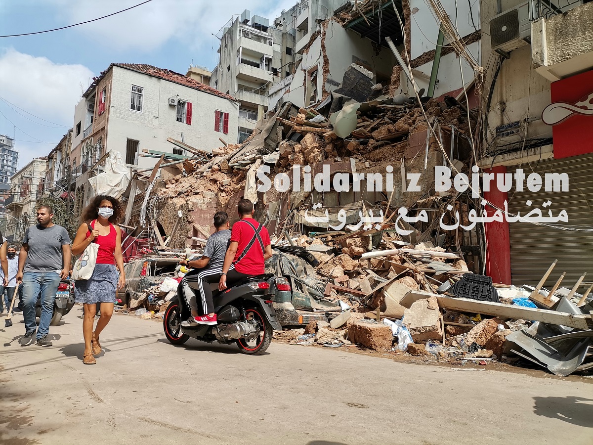 Solidarni z Bejrutem 2020