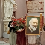 Wprowadzenie obrazu o. Pio